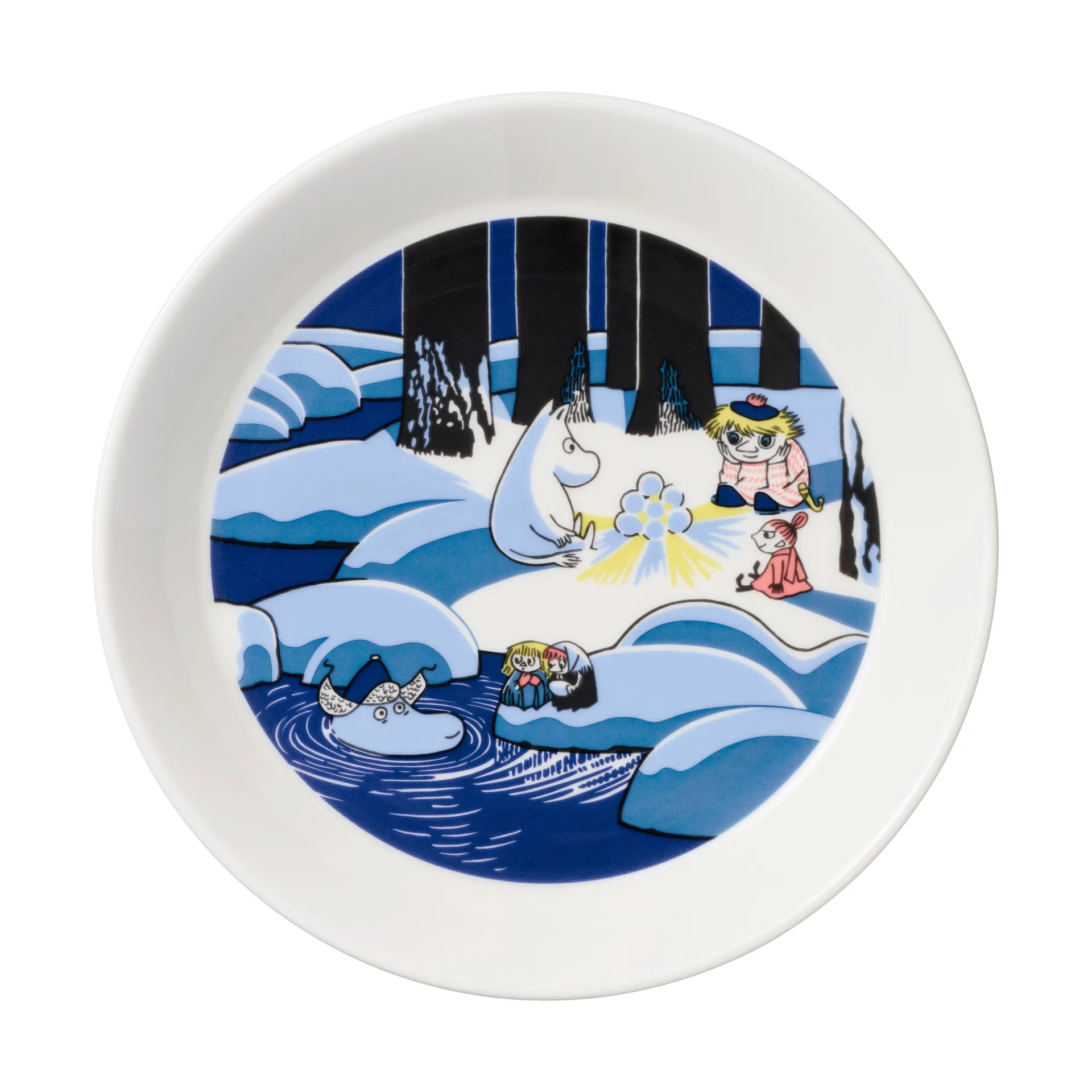 Snow lantern & Moomin’s Day 2018 Moomin plate set, Ø19 cm arabia moomin,moomin arabia
