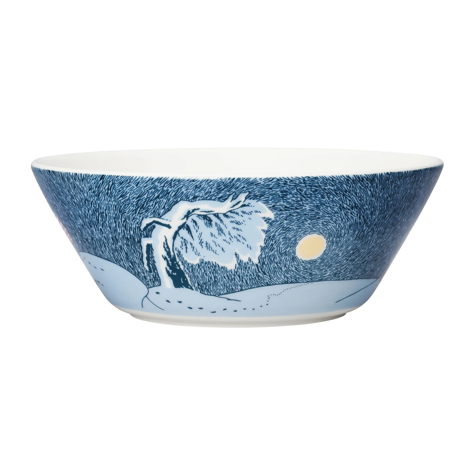 Snow Moonlight Moomin bowl 2021, Ø15 cm Moomin Arabia