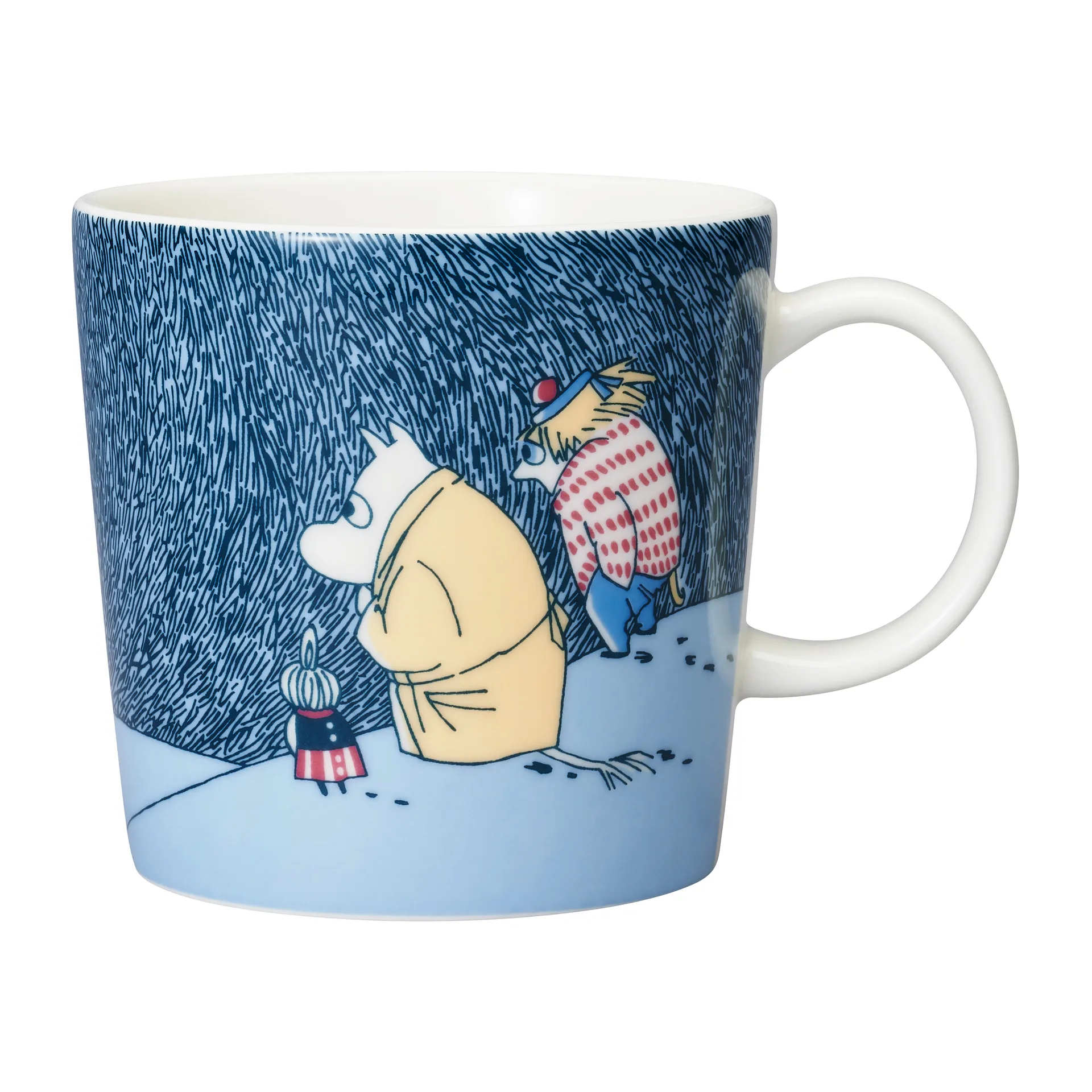 Snow Moonlight Moomin mug 2021, 30 cl arabia moomin,moomin arabia