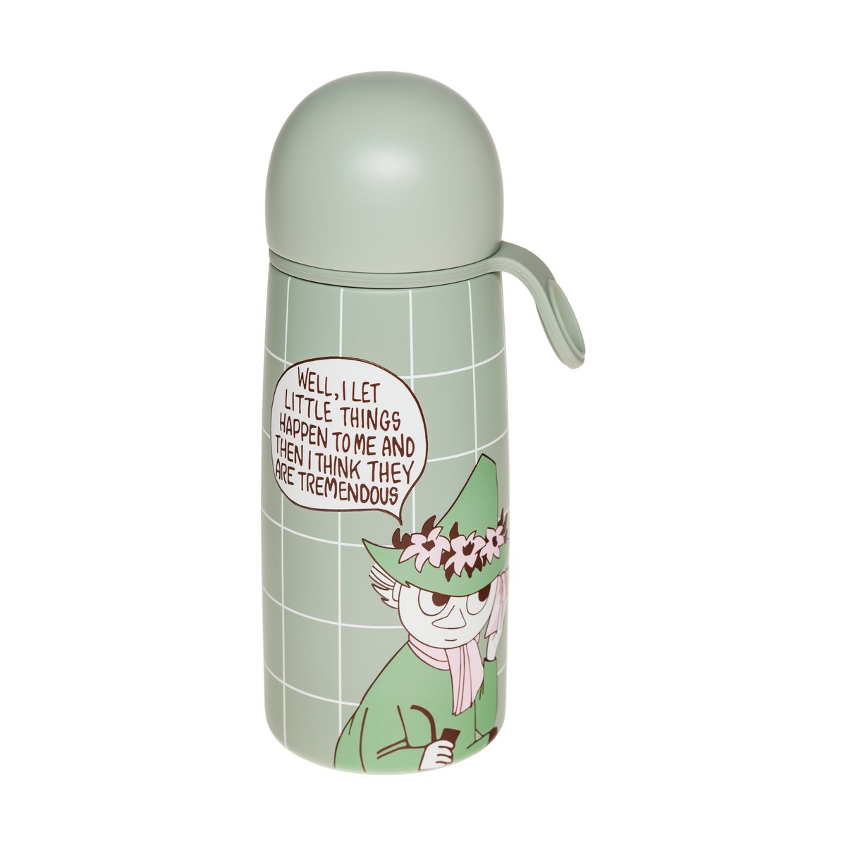 Moomin Arabia Snufkin Moomin thermos bottle 45 cl | Scandinavian Design | Thermoses | Green