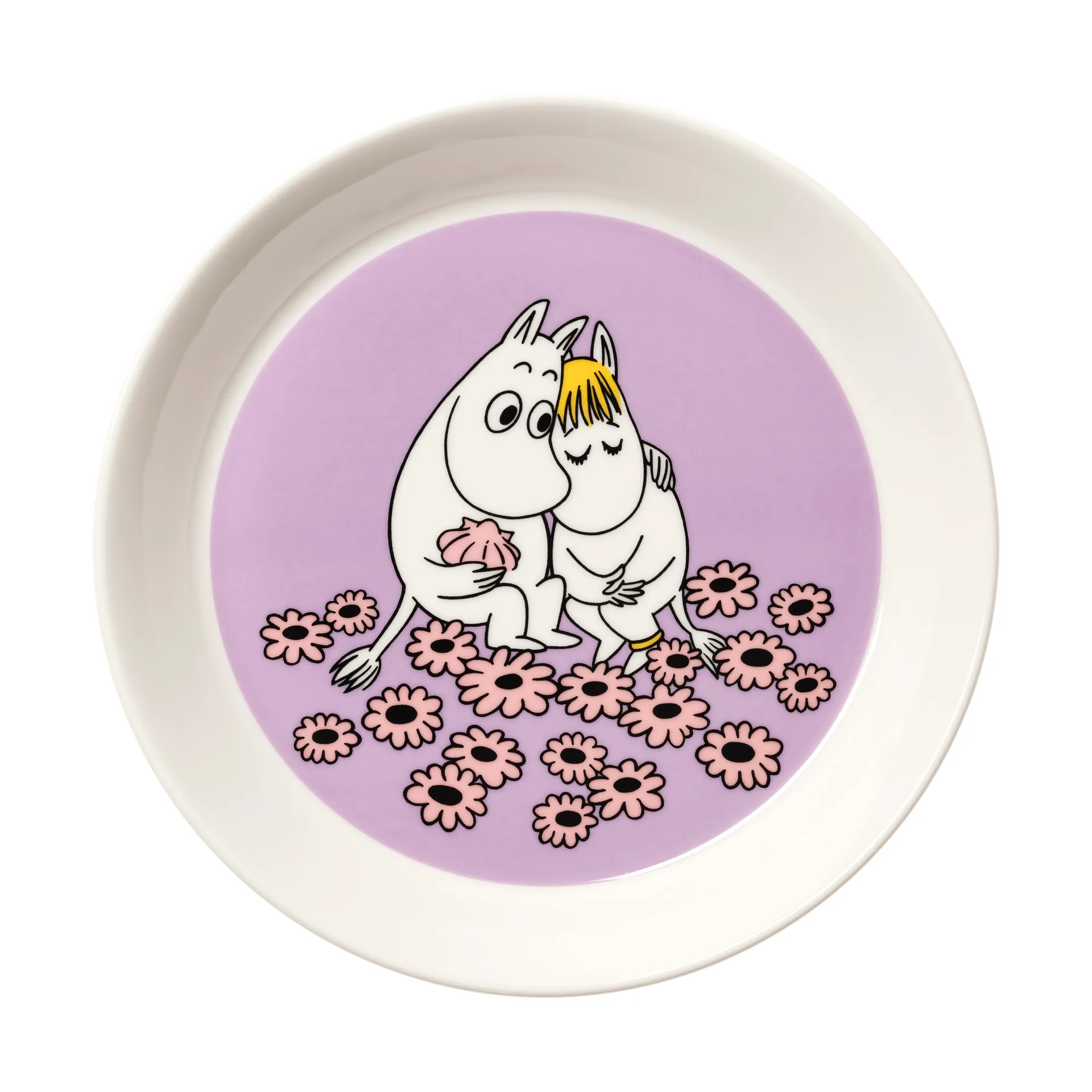 Sweethearts Moomin plate, Ø19 cm Moomin Arabia