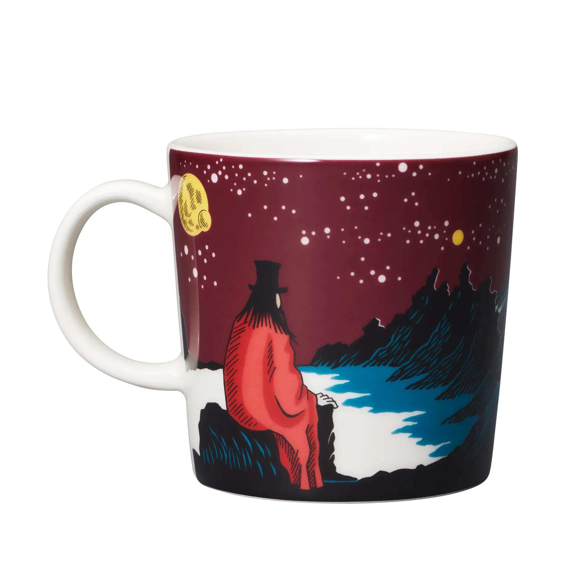 The Hobgoblin Moomin mug, purple arabia moomin,moomin arabia