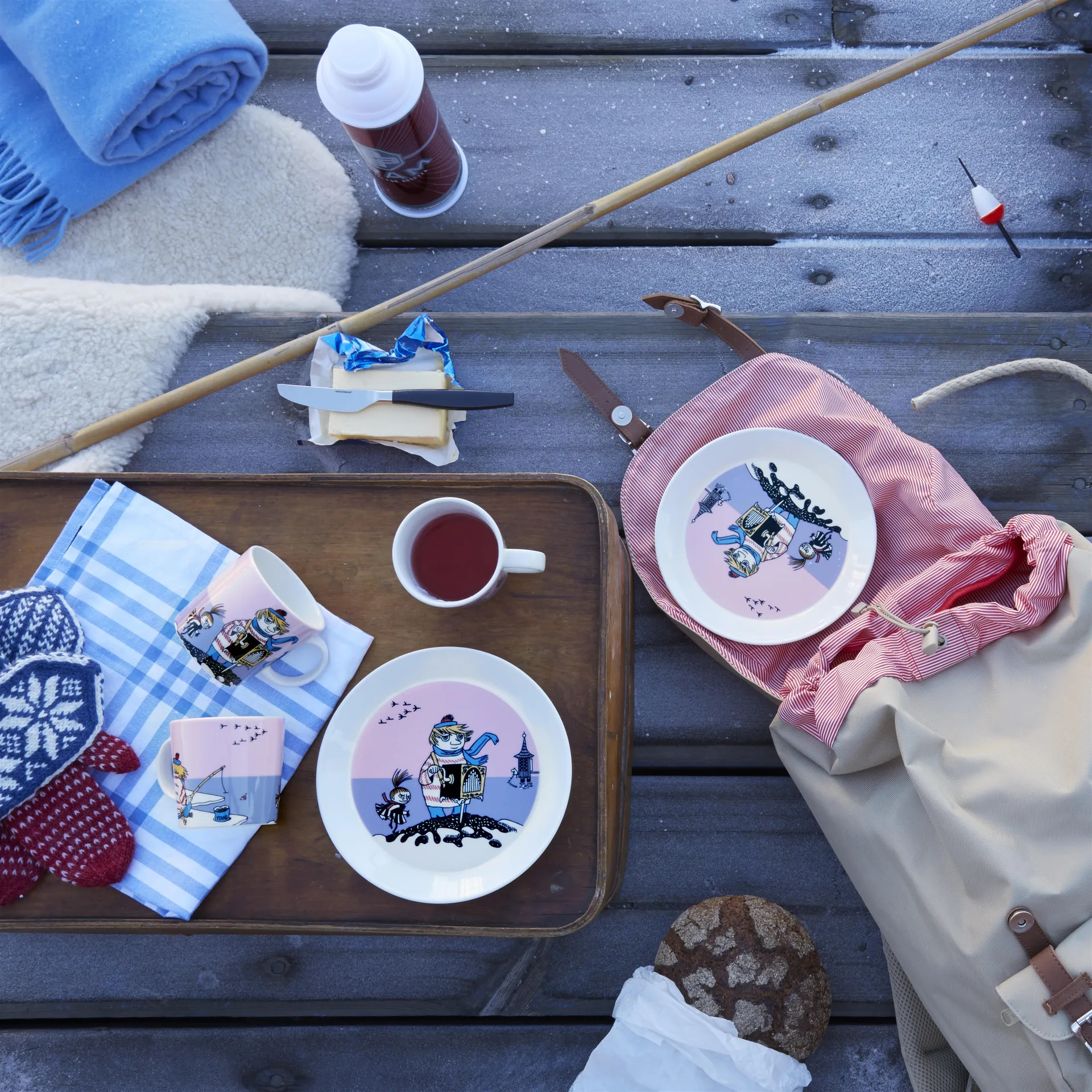 Too-Ticky Moomin mug, purple arabia moomin,moomin arabia