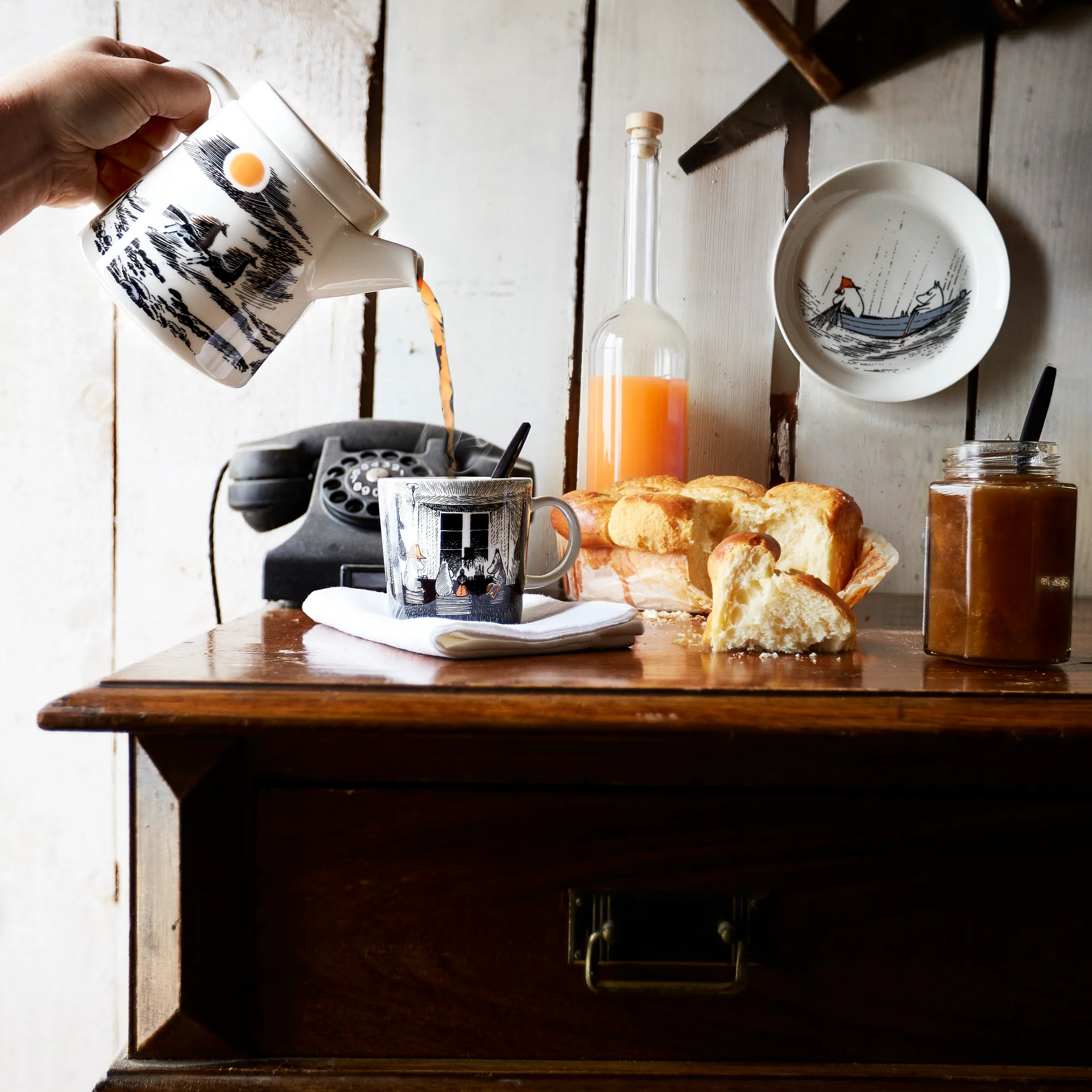 True to its origins Moomin mug 2017, black arabia moomin,moomin arabia