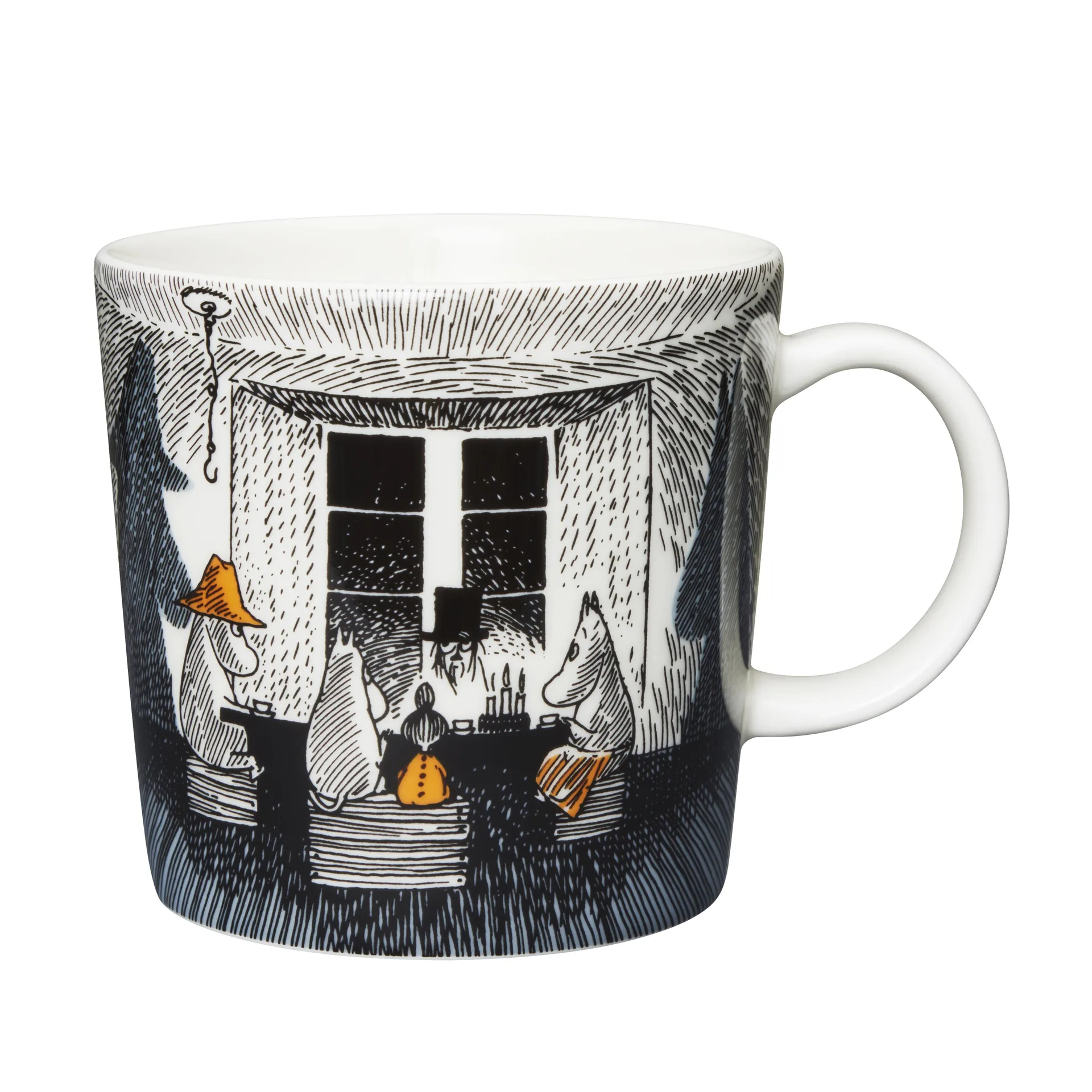 True to its origins Moomin mug 2017, black arabia moomin,moomin arabia