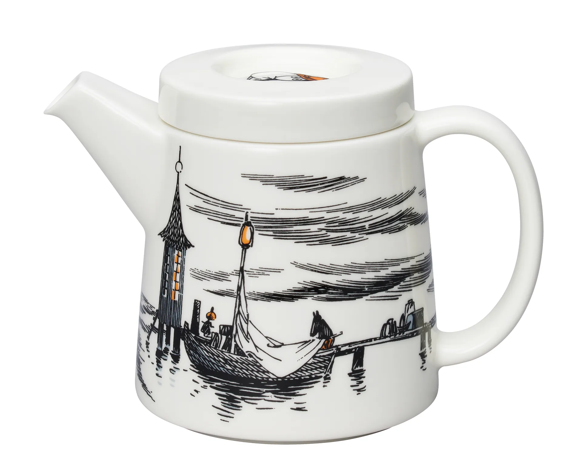 True to its origins Mumin teapot, 70 cl arabia moomin,moomin arabia