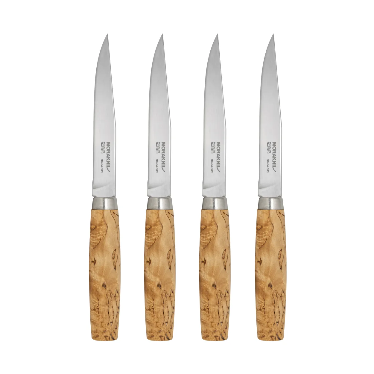 Morakniv Masur Steak Knife 4-pack nature | Scandinavian Design | Steak knives | Beige