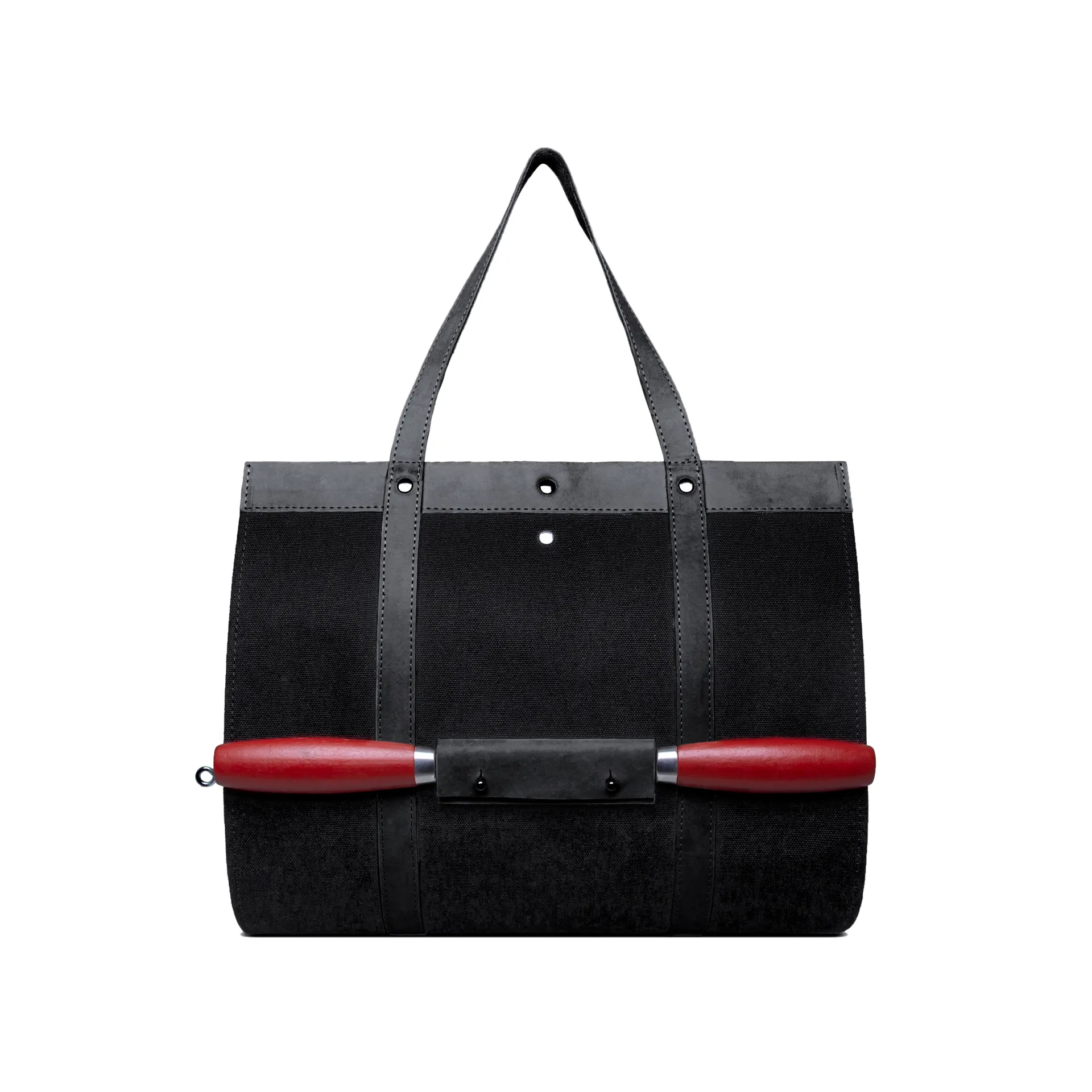 Sandqvist Morakniv wood carrier with Morakniv Classic Wood Splitting Knife, black Morakniv