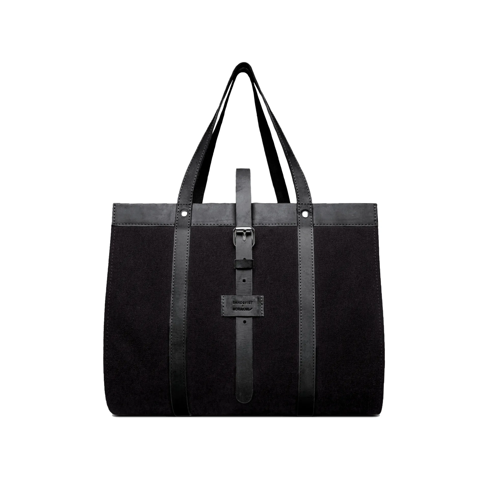 Sandqvist Morakniv wood carrier with Morakniv Classic Wood Splitting Knife, black Morakniv