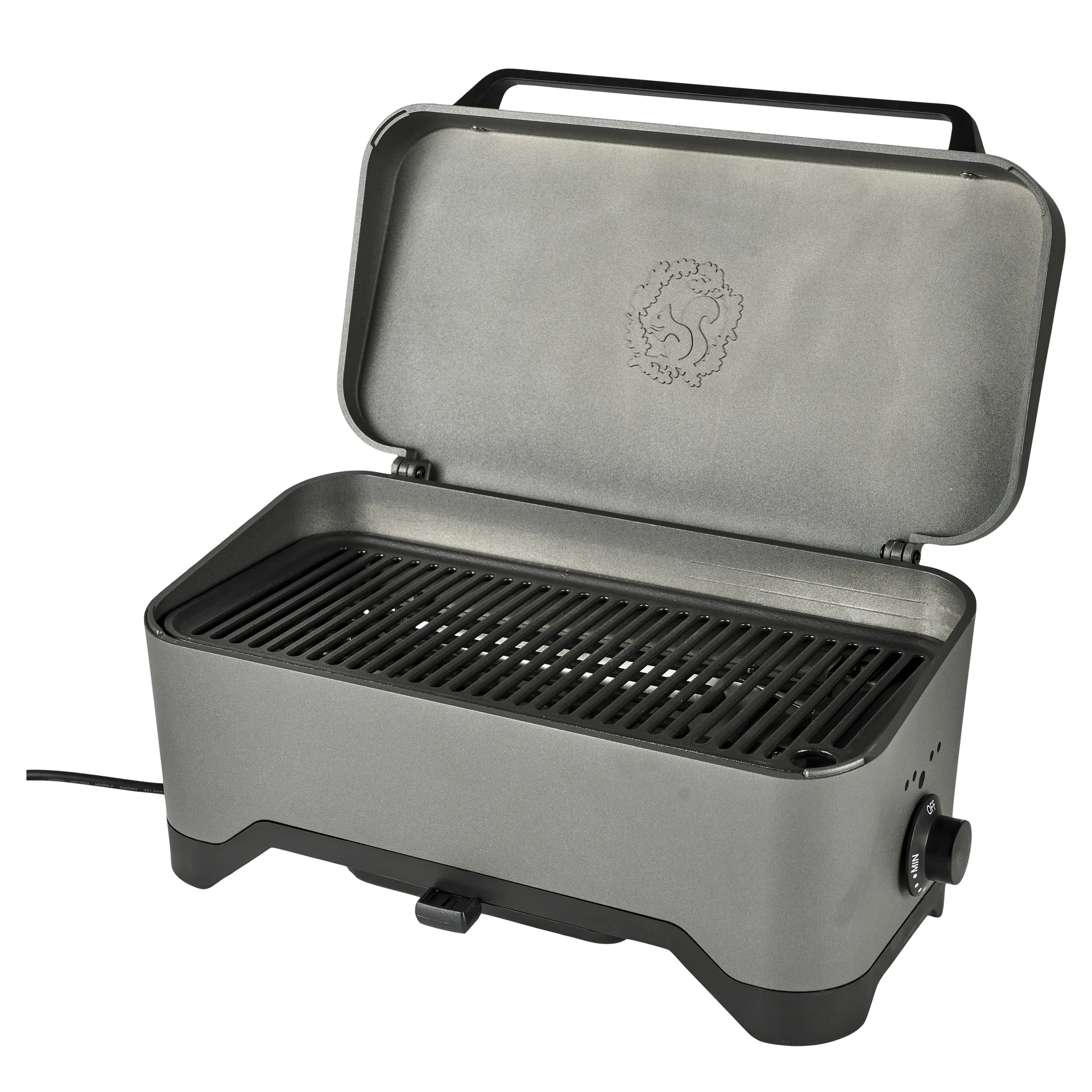 Balcony electric grill with cast iron grate, Cast iron Morsø