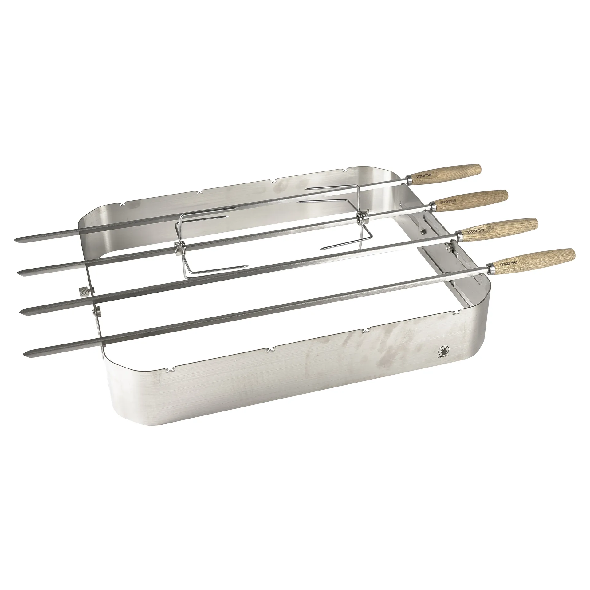 Churrasco BBQ set, Stainless steel Morsø