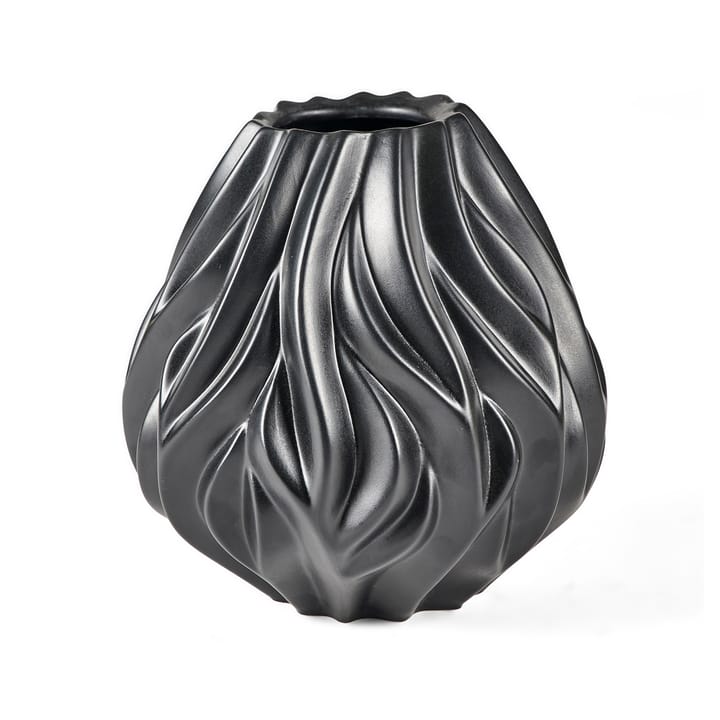 Flame vase 19 cm - black - Morsø