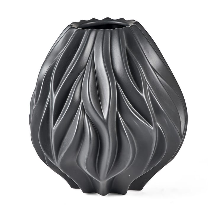 Flame vase 23 cm - black - Morsø