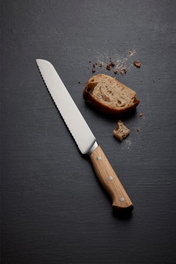 Foresta bread knife 32.5 cm - Stainless steel-oak - Morsø
