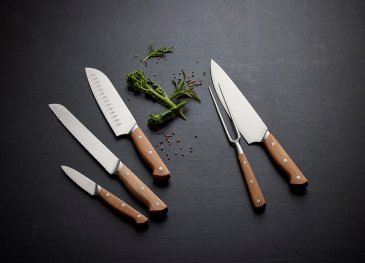 Foresta chef's knife 33 cm - Stainless steel-oak - Morsø