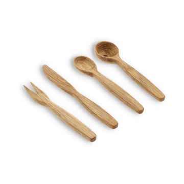 Foresta tapas set 4 pieces - Oak - Morsø