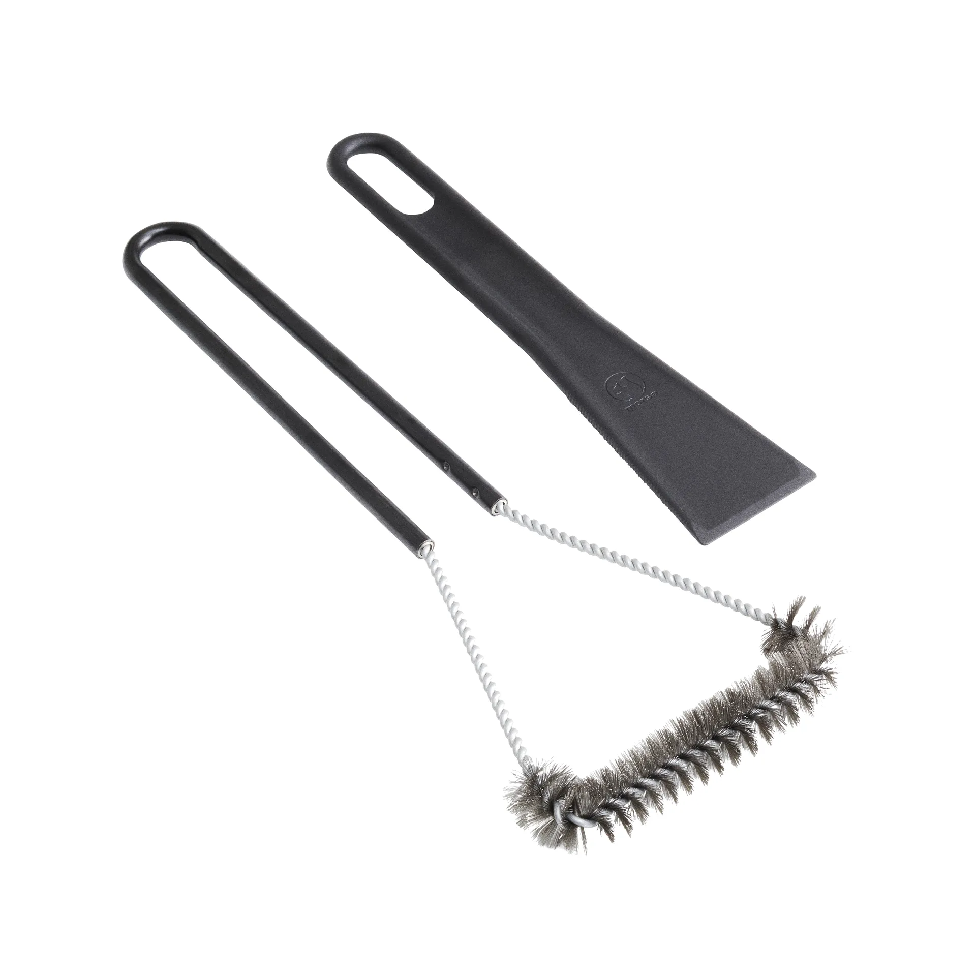 Grill brush and scraper set, Black Morsø