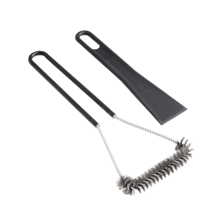 Grill brush and scraper set, Black Morsø