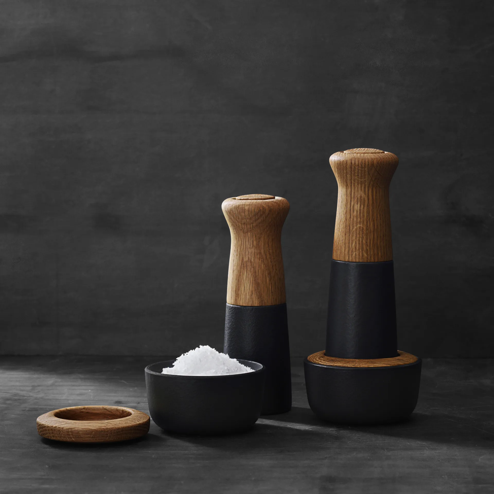 Morsø Kit Pepper Mill 18.5 cm, Oak-black Morsø