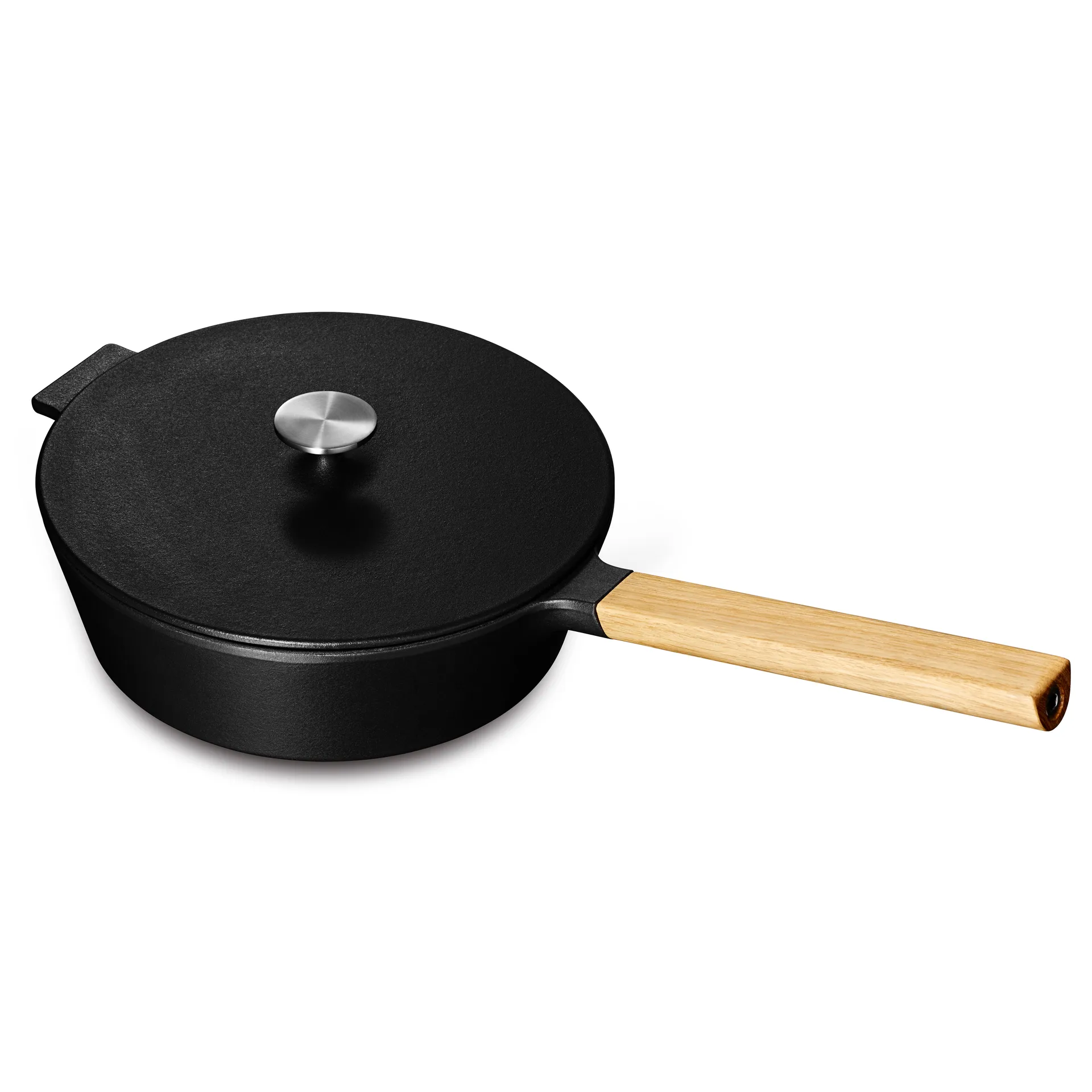 Morsø sauté pan with lid 25 cm, Black Morsø