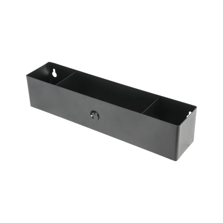 Sidebox for Garden/Terra storage shelf, Black Morsø