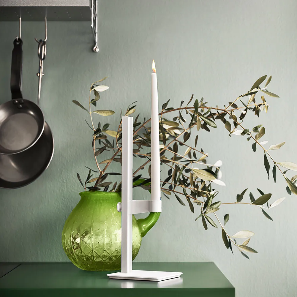 Museum candlesticks, Dark brown Museum