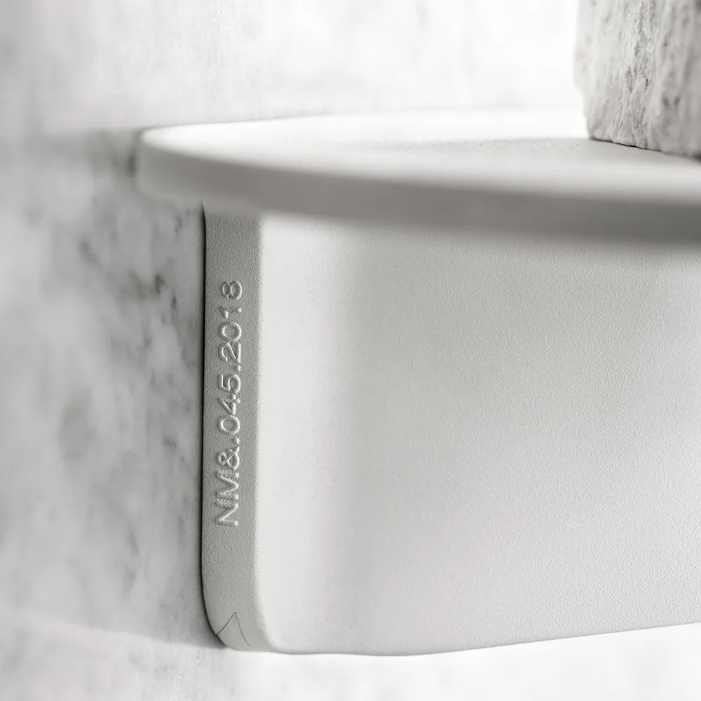 Museum NM&.045 wall shelf, Dark brown Museum