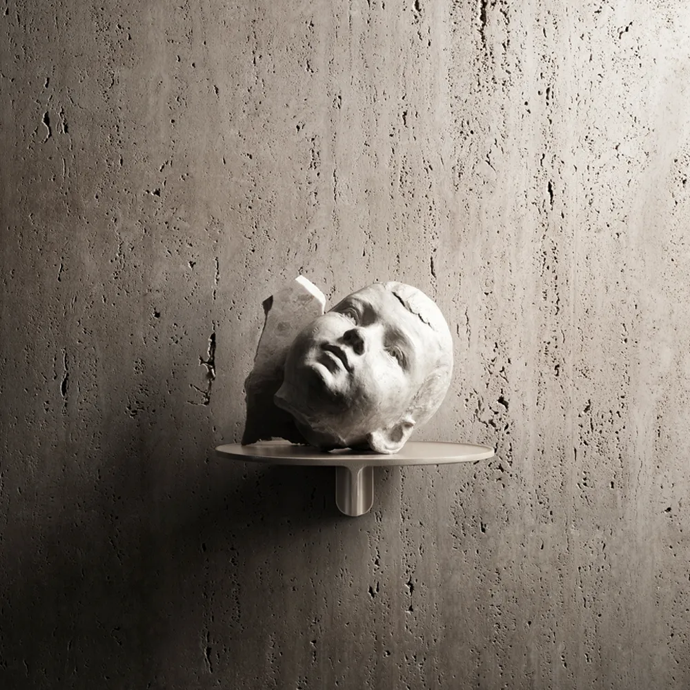 Museum NM&.045 wall shelf, Orange Museum