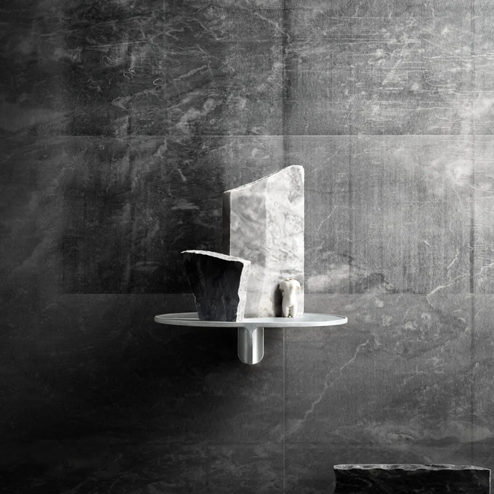 Museum NM&.045 wall shelf, Orange Museum