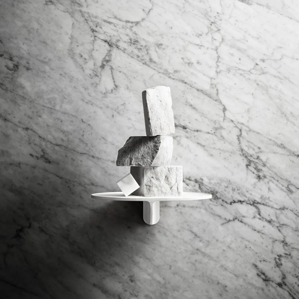 Museum NM&.045 wall shelf, Orange Museum