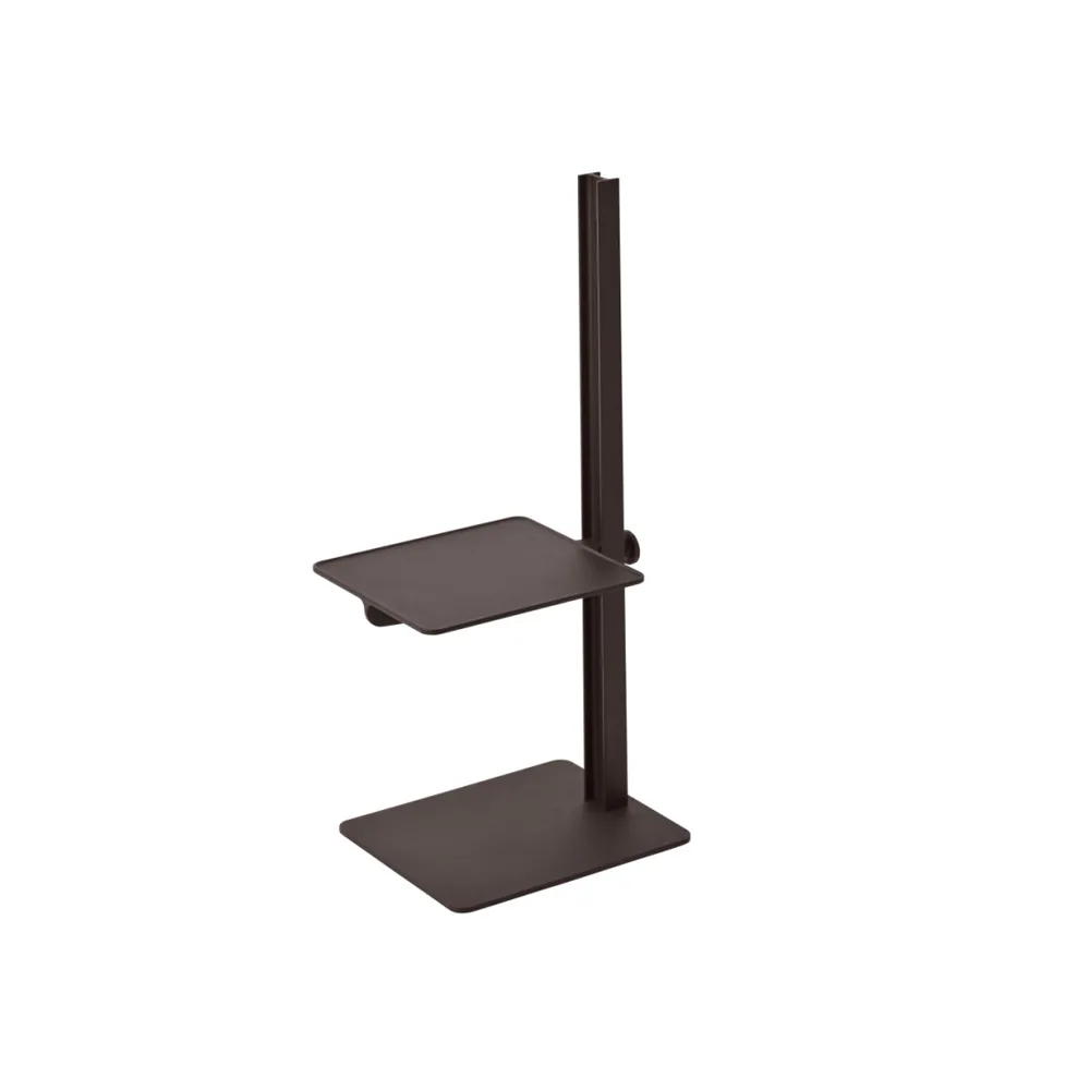 Museum side table, Dark brown Museum