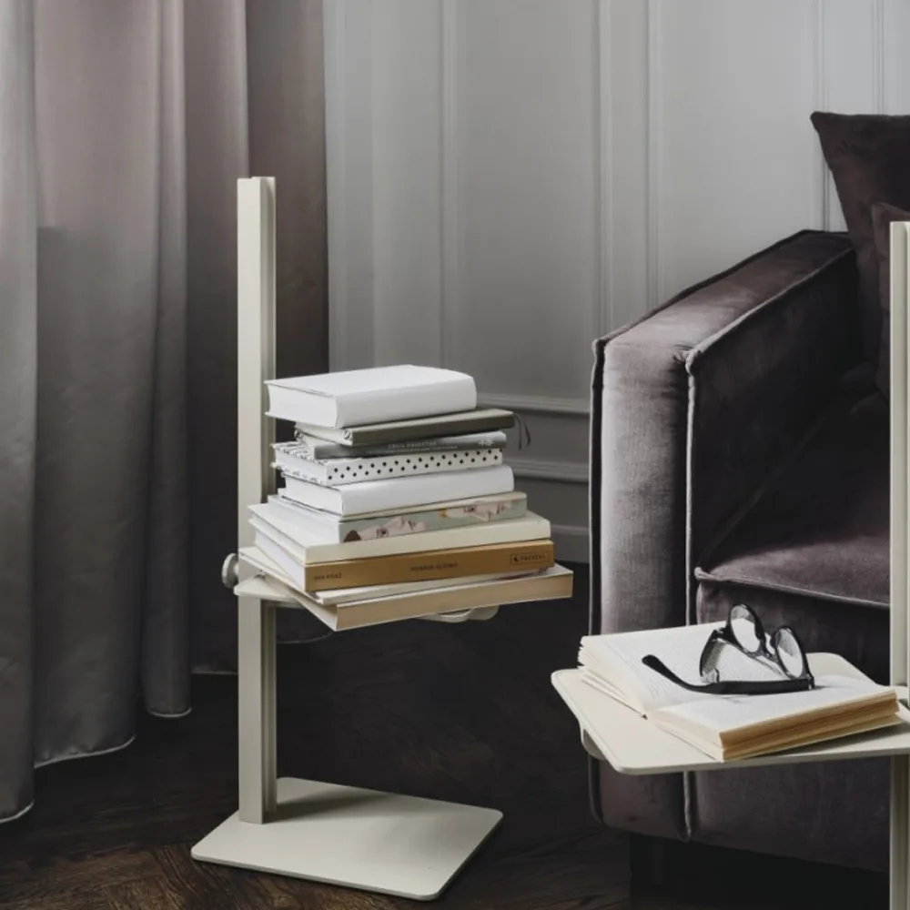 Museum side table, Dark brown Museum