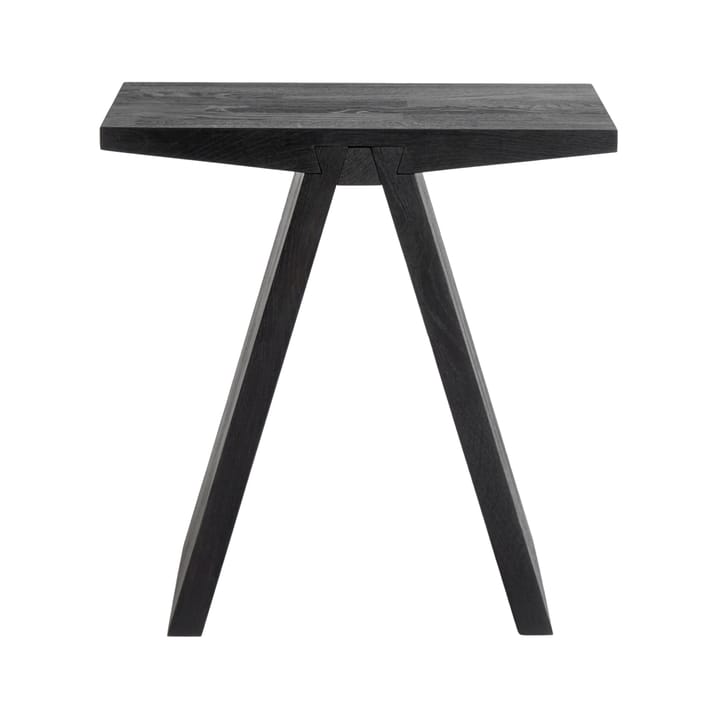 Angle stool 45 cm - dark-stained oak - MUUBS
