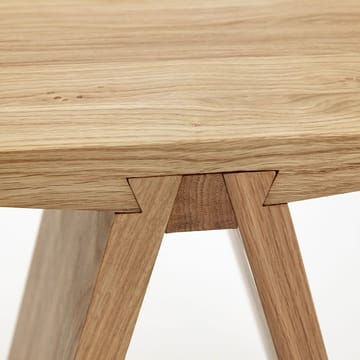 Angle stool 45x45x29 cm - Oak - MUUBS