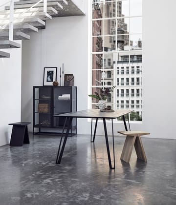 Angle stool 45x45x29 cm - Oak - MUUBS