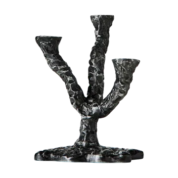 Ava candle sticks 22 cm - Antique grey - MUUBS