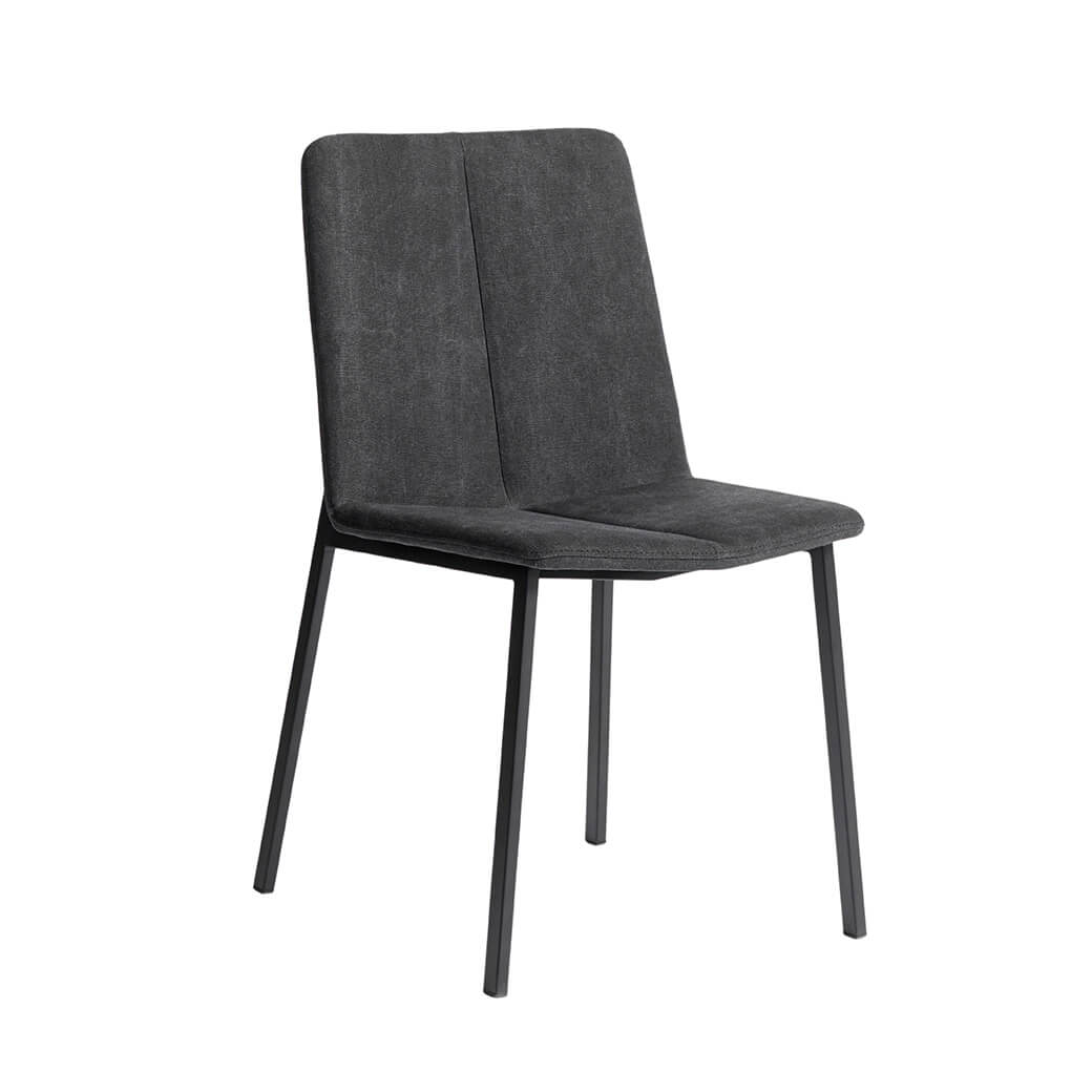 MUUBS Beveled Edge chair Anthracite | Scandinavian Design | Chairs | Grey