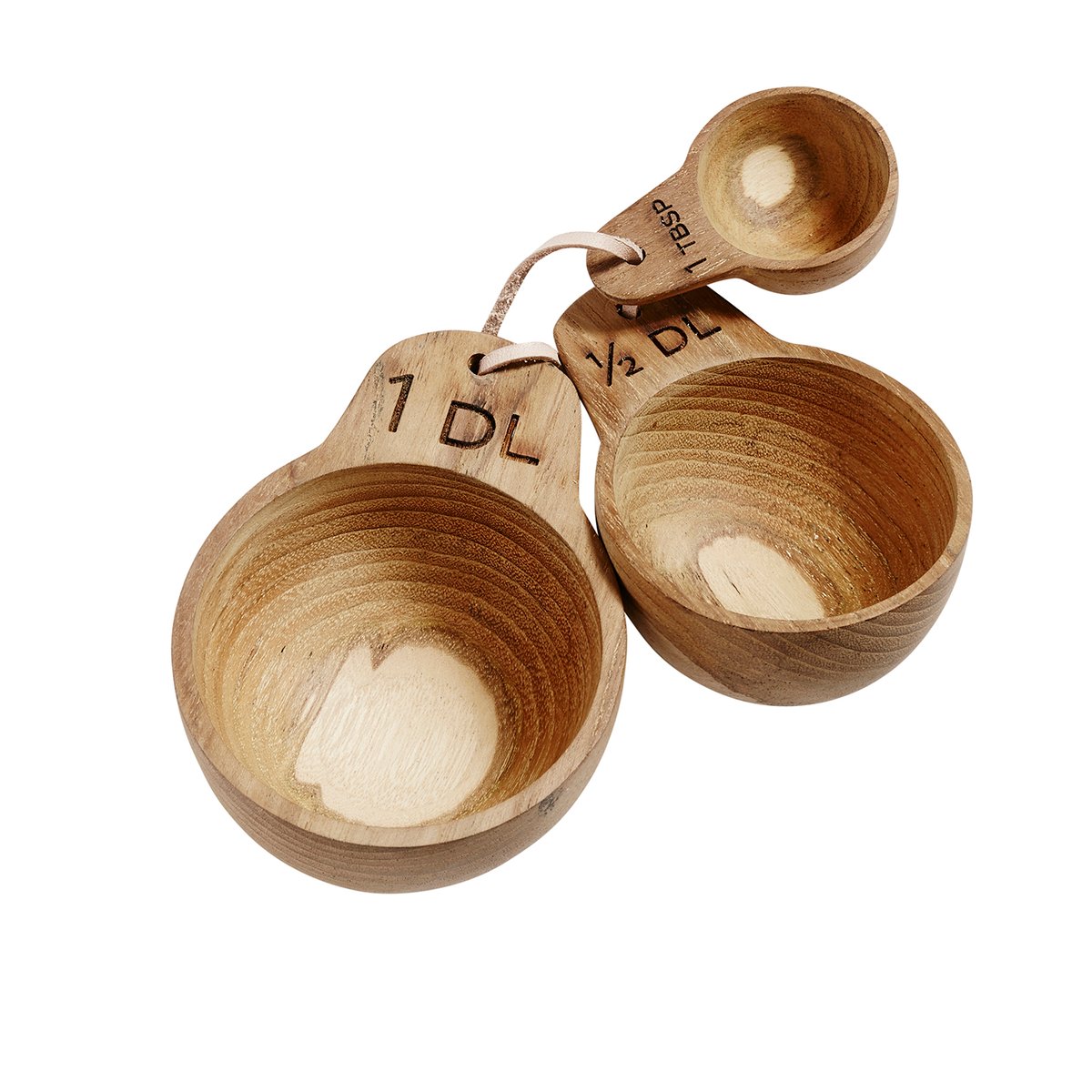 MUUBS Emma measuring set Nature | Scandinavian Design | Measuring spoons, cups & jugs | Beige