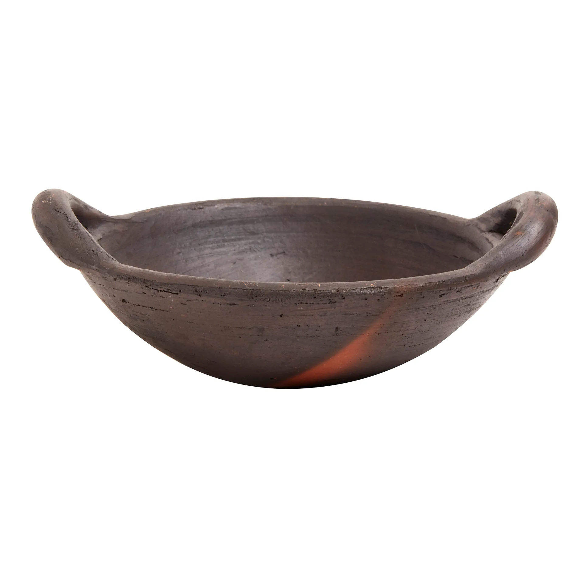 Hazel bowl with handle S, Brown MUUBS