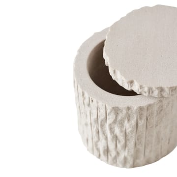 Kama jar with lid Ø9,5 cm - Sand - MUUBS