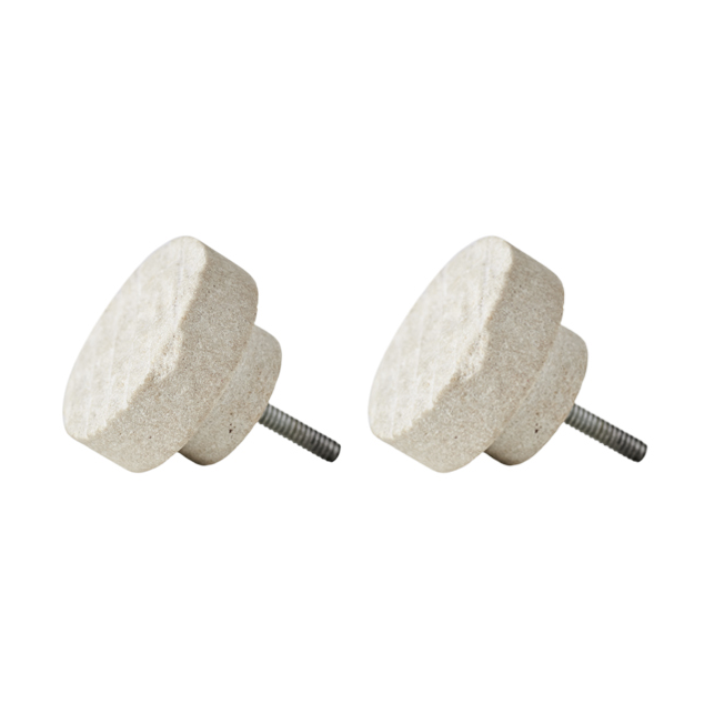 MUUBS Kama knob 2-pack Sand | Scandinavian Design | Clothes hooks & hangers | Beige