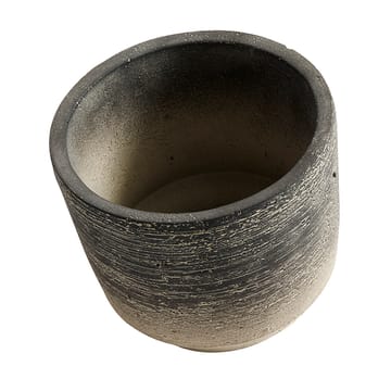 Kanji flower pot Ø 15 cm - Grey - MUUBS
