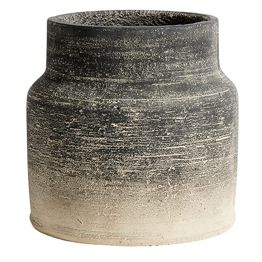 Kanji flower pot Ø 22 cm, Grey MUUBS