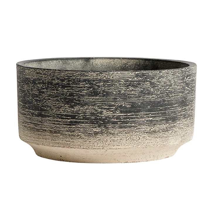 Kanji flower pot Ø 23 cm - Grey - MUUBS