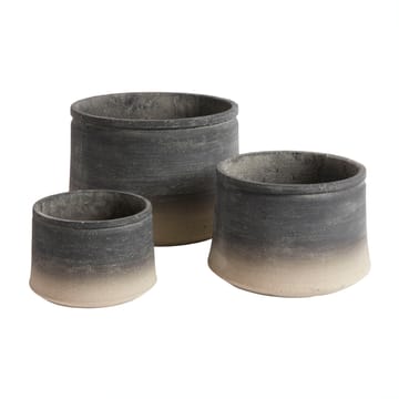 Kanji flower pot Ø41 cm - grey - MUUBS