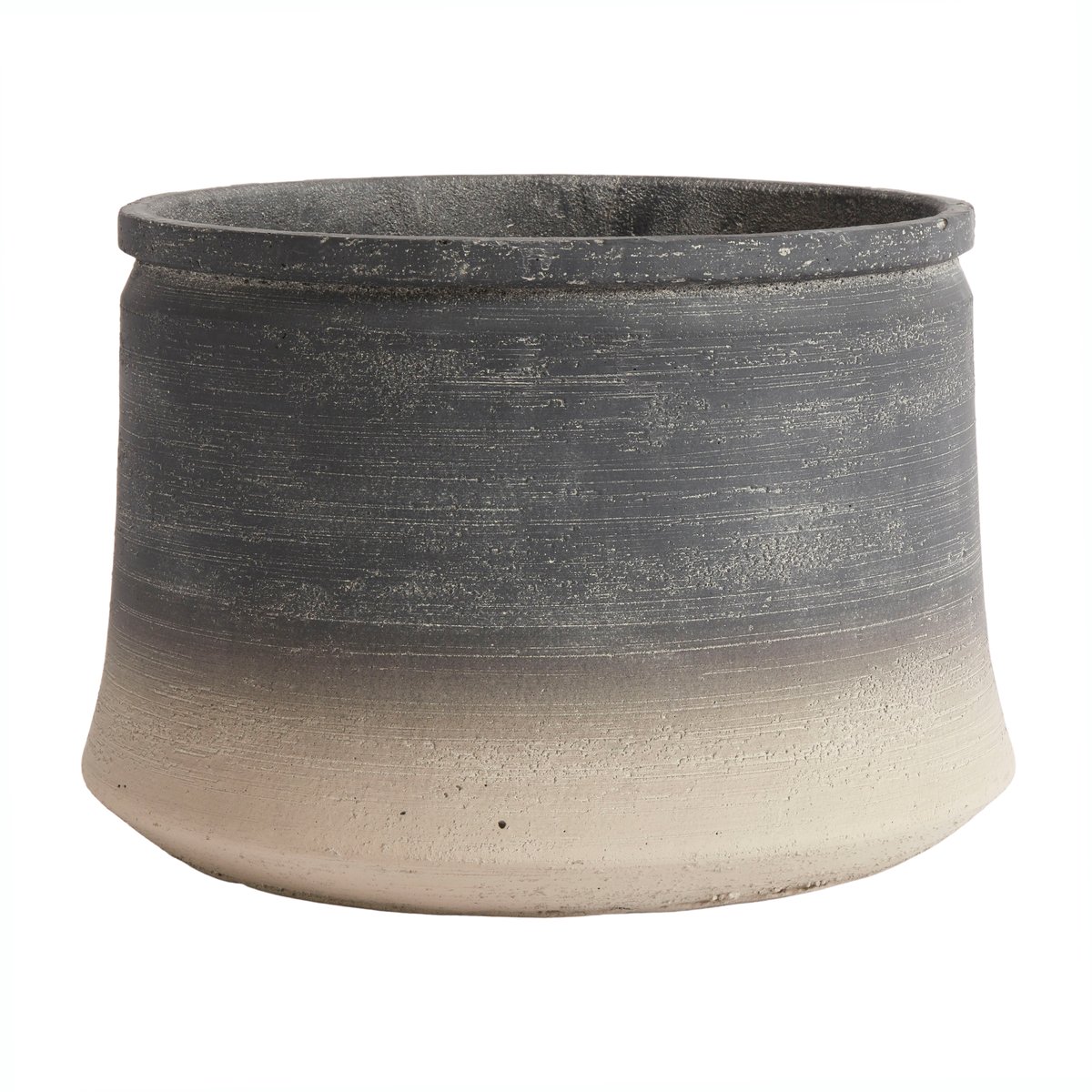 MUUBS Kanji flower pot o51 cm grey | Scandinavian Design | Flower pots | Grey