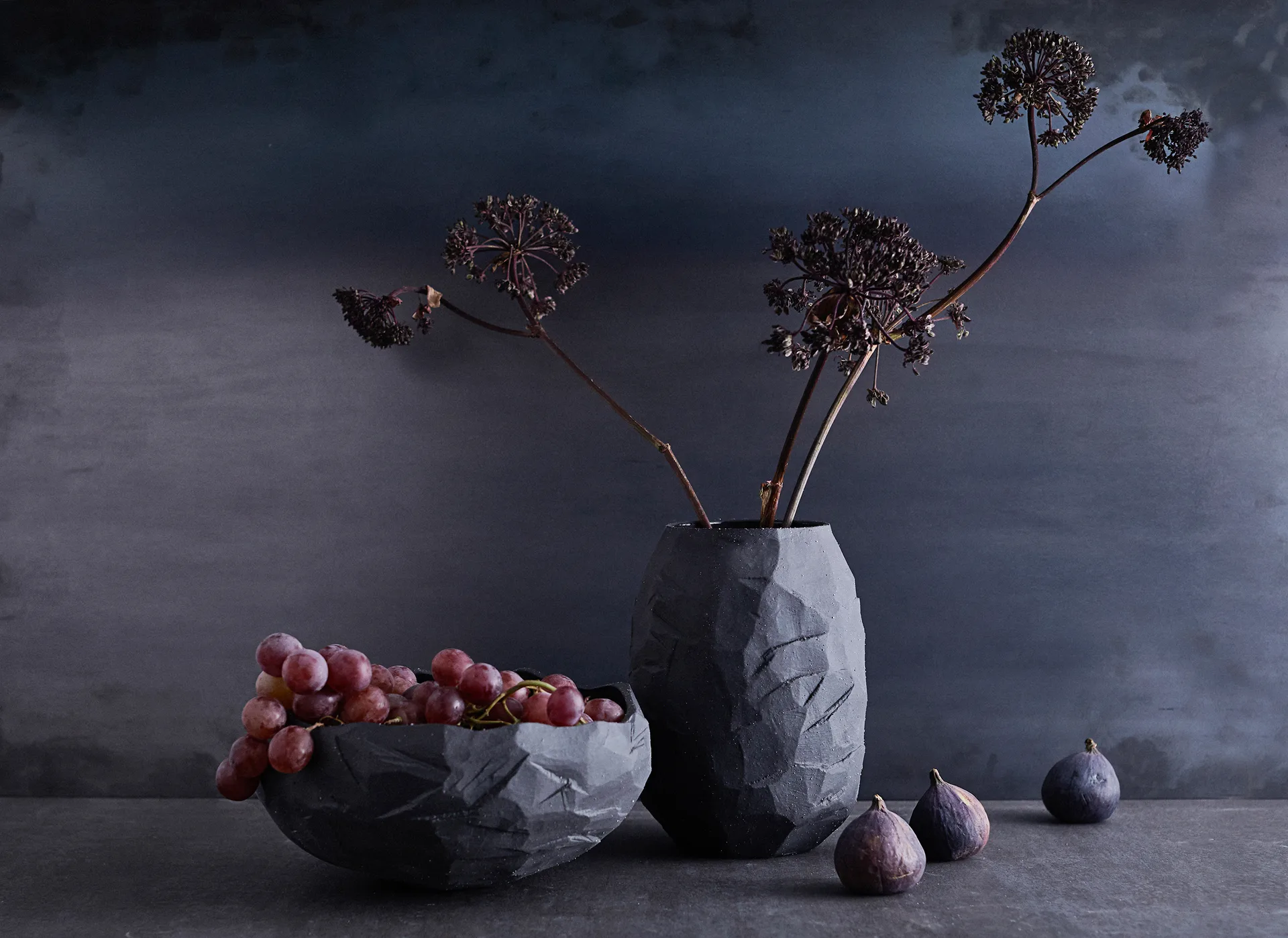 Kuri serving bowl Ø25 cm, Stone MUUBS