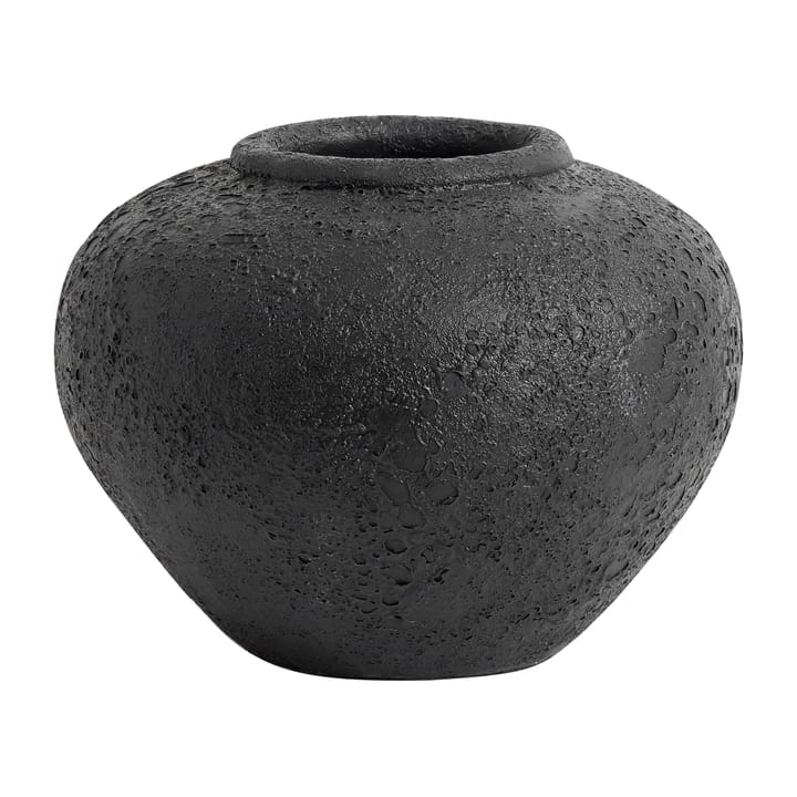 Luna flower pot Ø25 cm - Black - MUUBS
