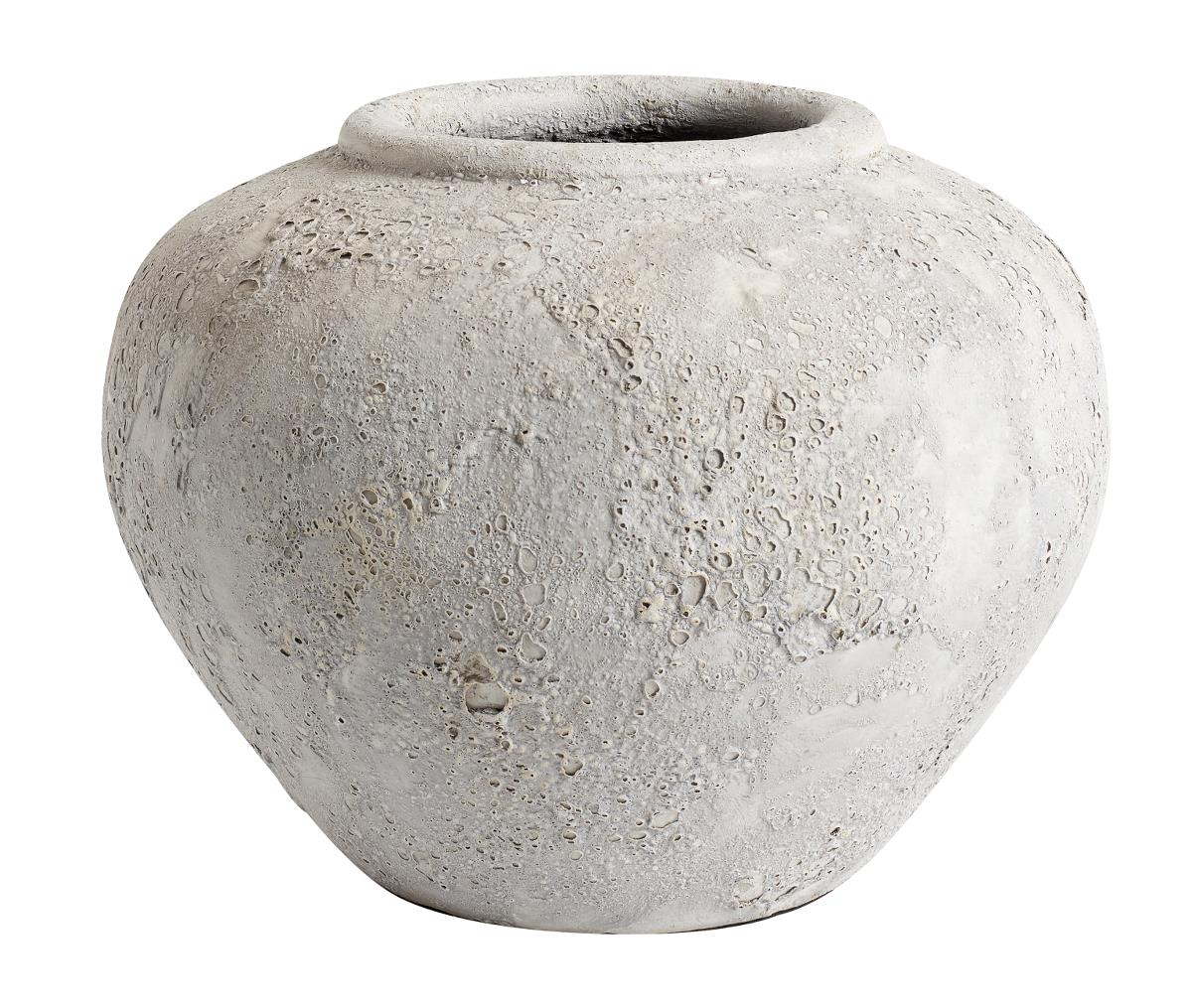 MUUBS Luna pot 26 cm Gray-terracotta | Scandinavian Design | Flower pots |