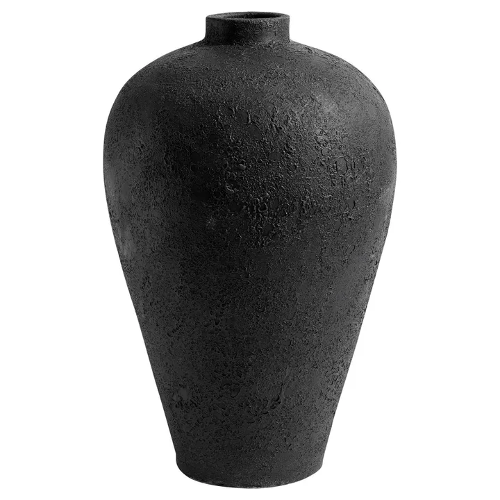 Luna pot 60x35cm - Black-terracotta - MUUBS